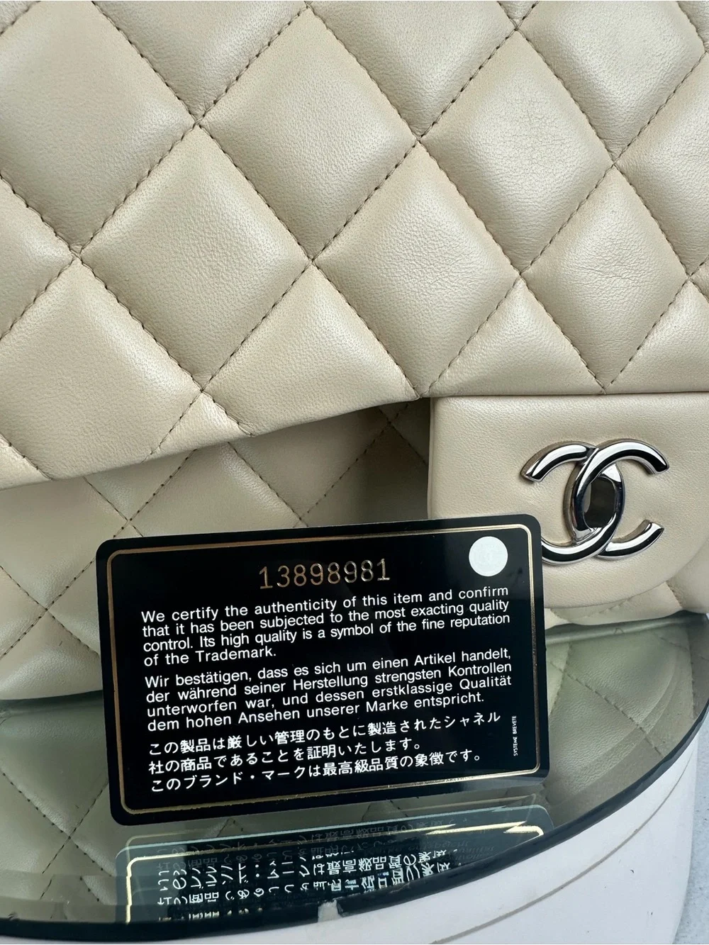 CHANEL questions leave